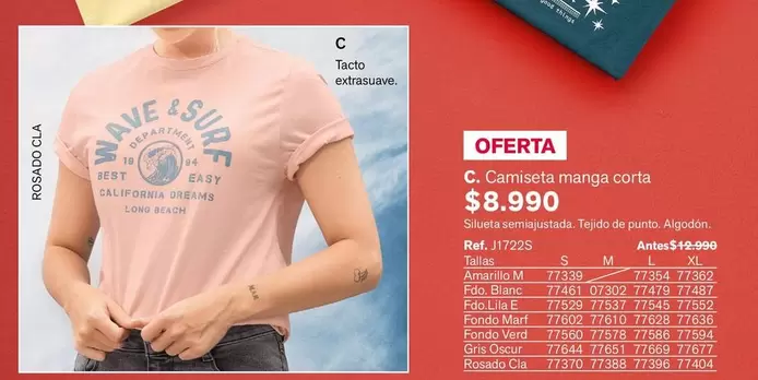 Camiseta Manga Corta