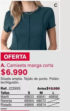 Camiseta Manga Corta