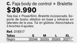 Control - Faja Body De  + Bralette