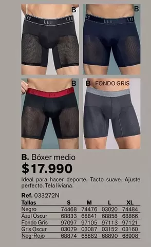 Ideal - Boxer Medio