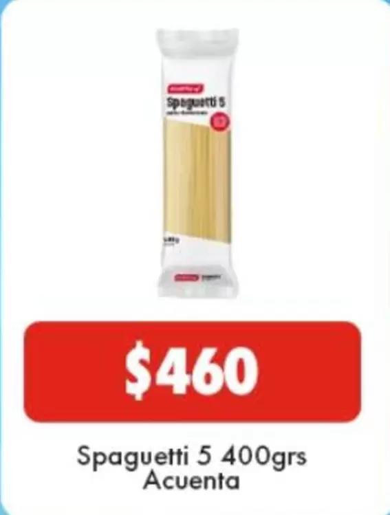 acuenta - Spaguetti 5 400grs Acuenta