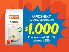 Merkat - Arroz G2 Largo Delgado