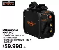 Soldadora Mma 140