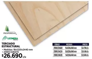 Terciado Estructural