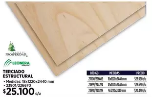 Terciado Estructural