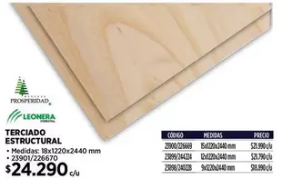 Terciado Estructural