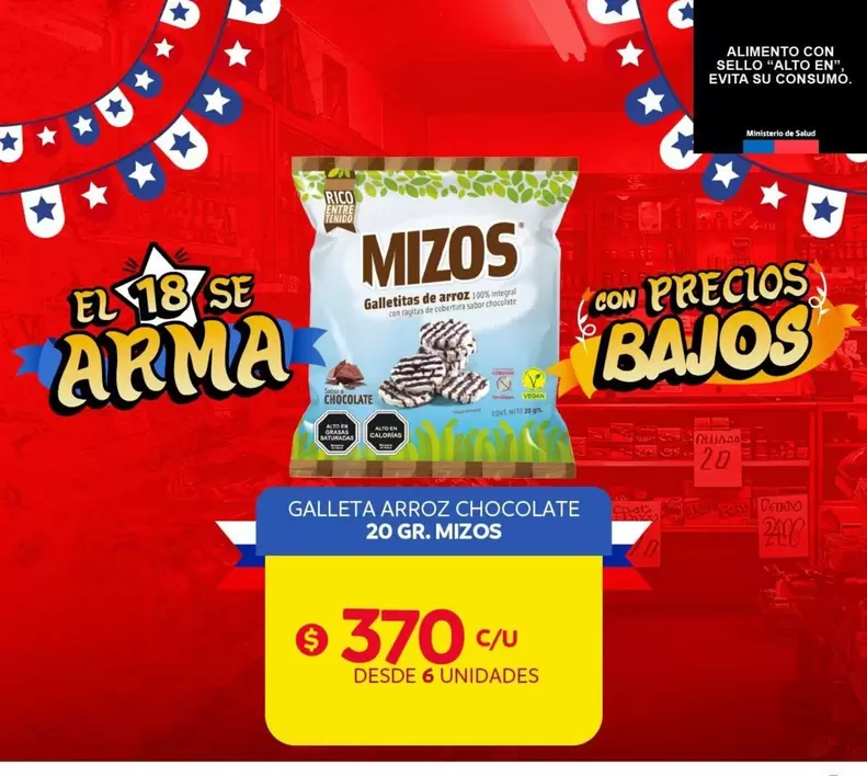 Mizos - Galleta Chocolate