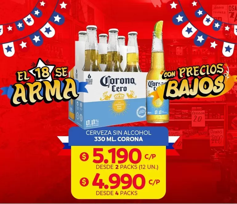 Corona - Cerveza Sin Alcolhol