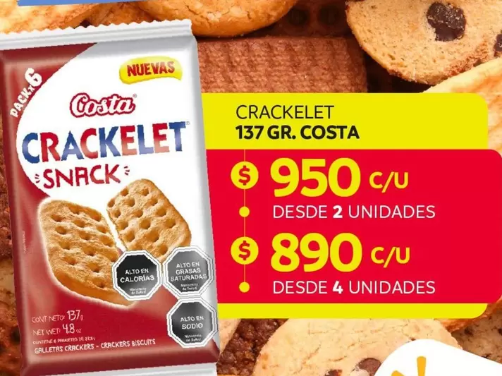 Costa - Crackelet