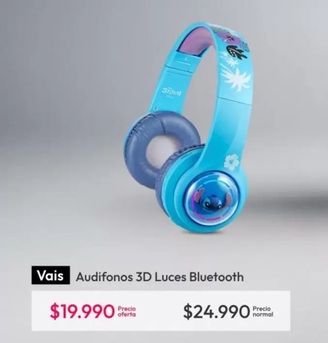 Audifonos 3d Luces Bluetooth