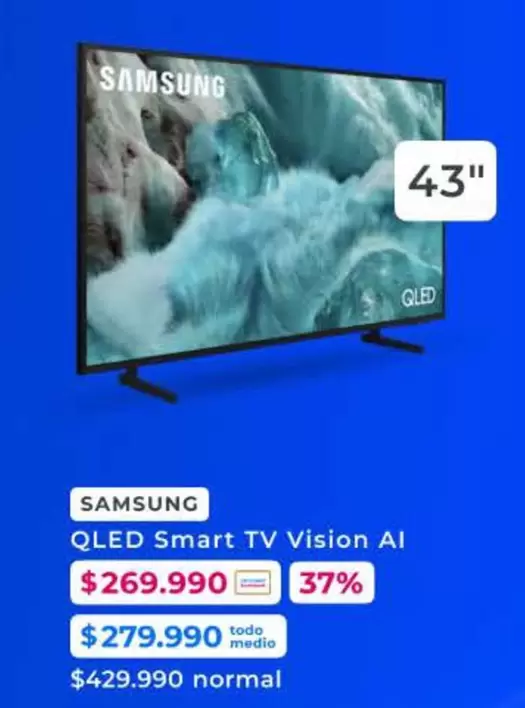 Samsung - Qled Smart Tv Vision Al