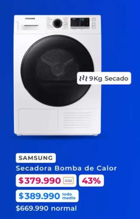 Samsung - Secadora Bomba De Calor