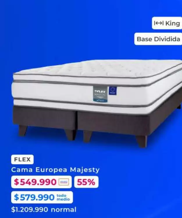 Flex - Cama Europea Majesty