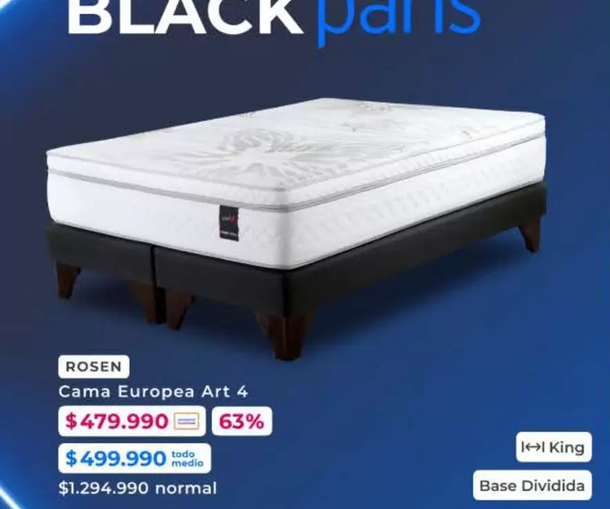 Rosen - Cama Europea Art 4
