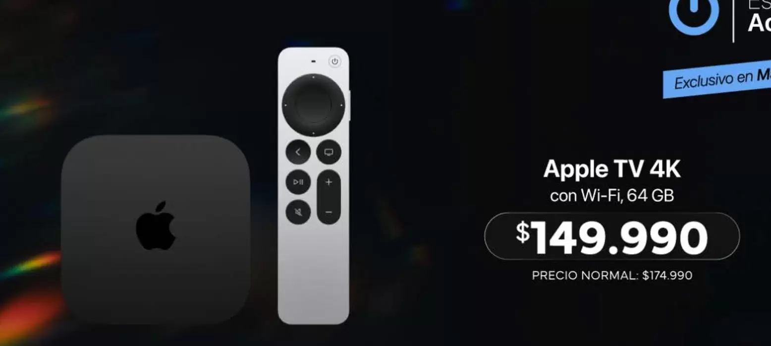 Apple - TV 4K con Wi-Fi 64 GB
