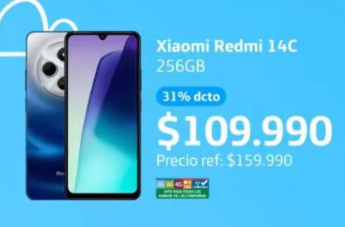 Xiaomi - Redmi 14C 256GB
