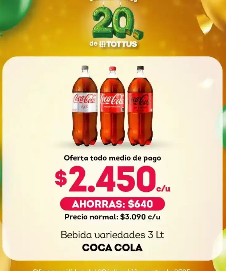 Coca Cola - Bebidas