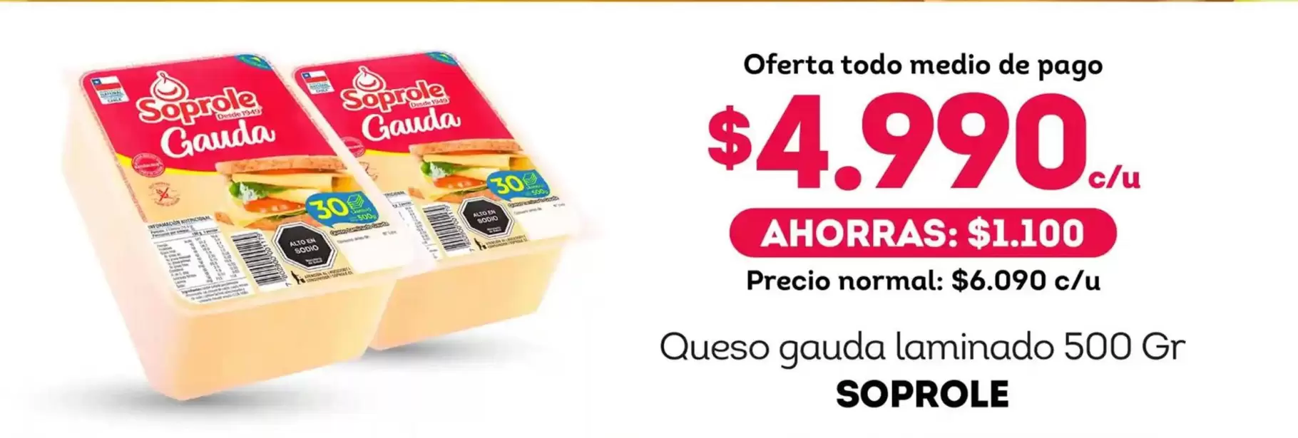 Soprole - Queso De Paco
