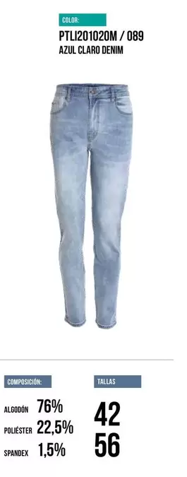 Denim - PTL120120M / 089 A2L Card