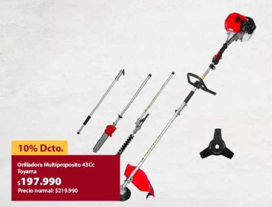 Toyama - Orilladora Multiproposito 43cc