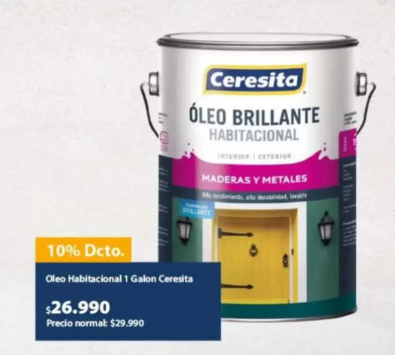 Ceresita - Oleo Habitacional 1 Galon Cresita