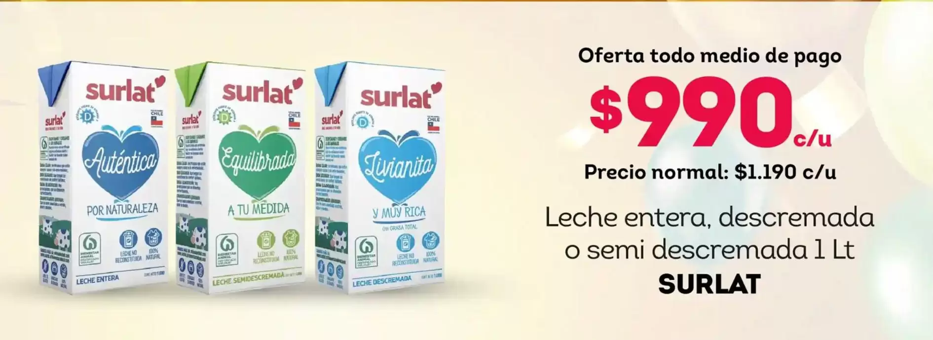 Surlat - Leche Entera