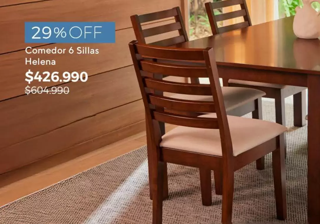 Comedor 6 Sillas Helena