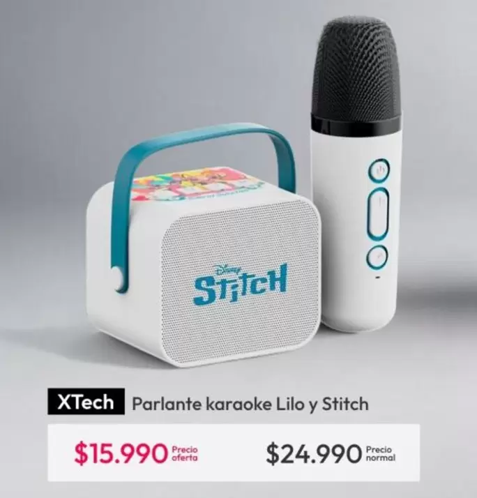 Parlante Karaoke Lilo Y Stitch