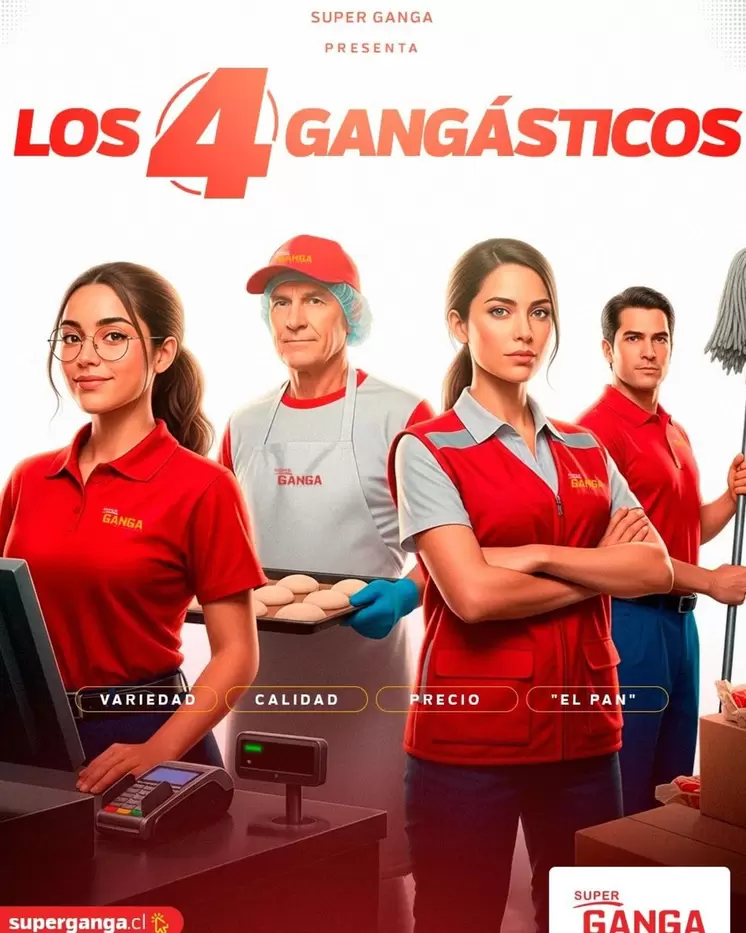 Los 4 Gangasticos