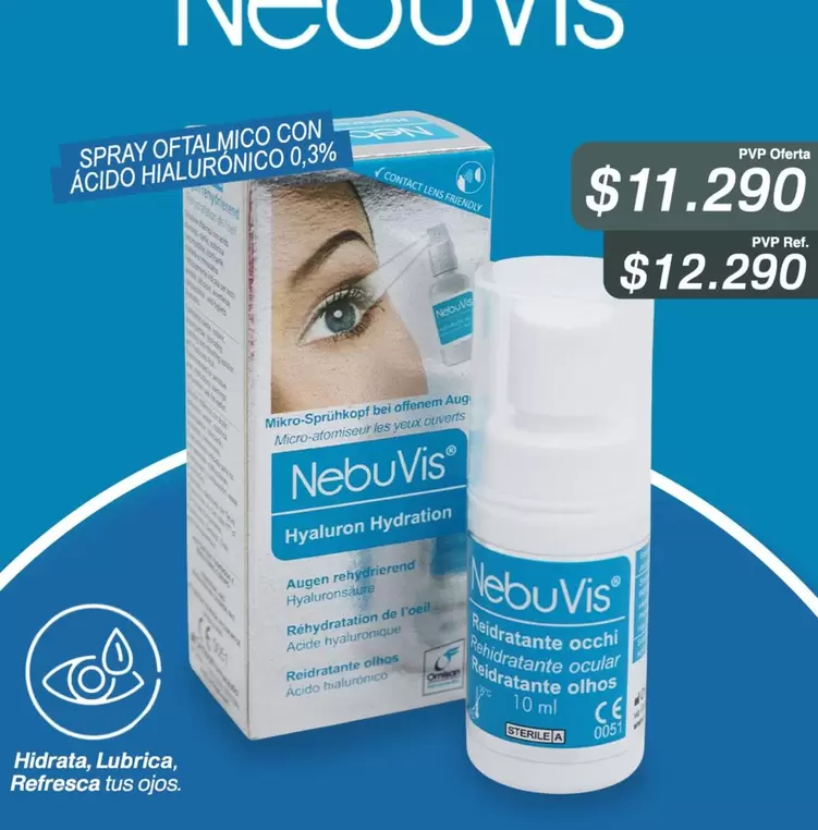 Fildrata, Lubrica, Refresca Tus Ojos