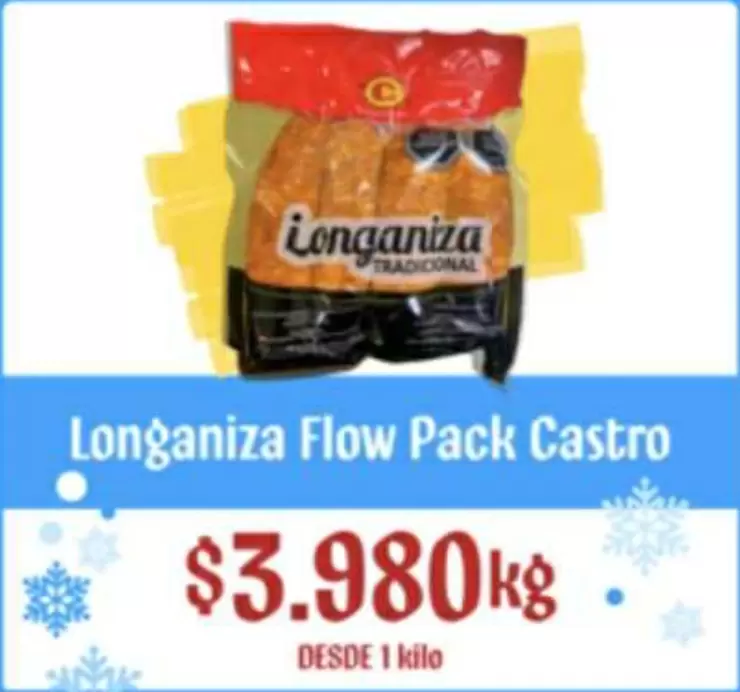 Longaniza Flow Pack Castro