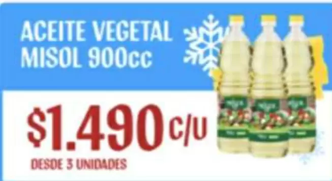 Aceite Vegetal Misol