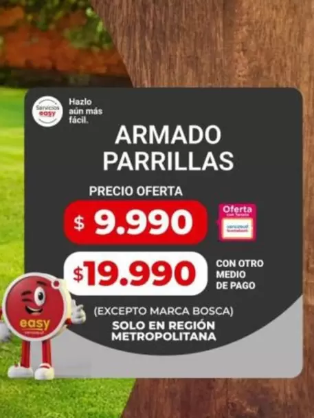 Bosca - Armado Parrillas
