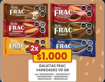 Costa - Galletas Frac