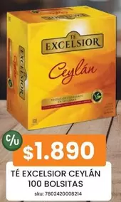 Ceylán - Té Excelsior