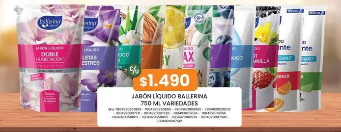 Ballerina - Jabon Liquido
