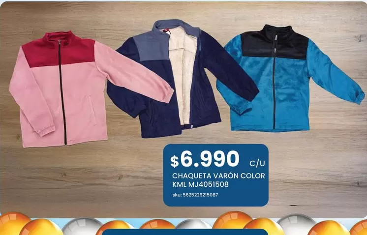 Chaqueta Vaaren Color Ml M40b15008