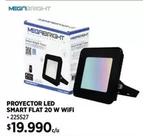 Proyector Led Smart Flat 20 W Wifi