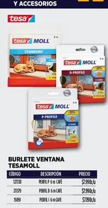 Tesa - Burlete Ventana molll