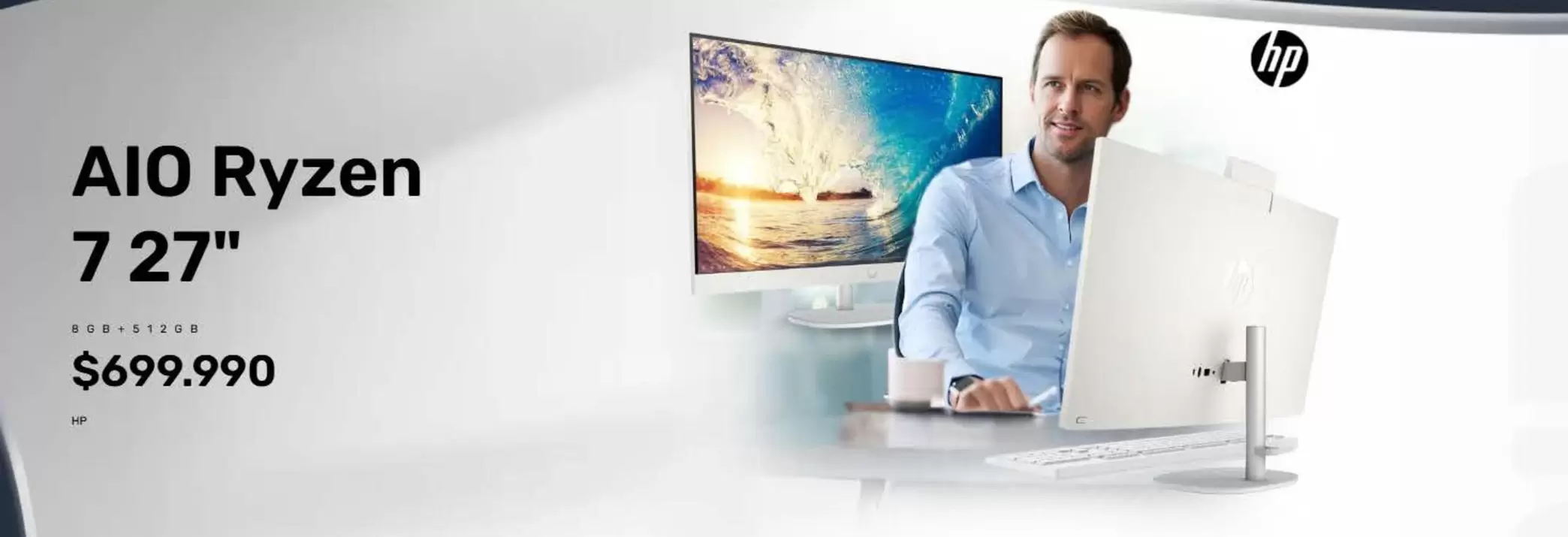 HP - Aio Ryzen 727"