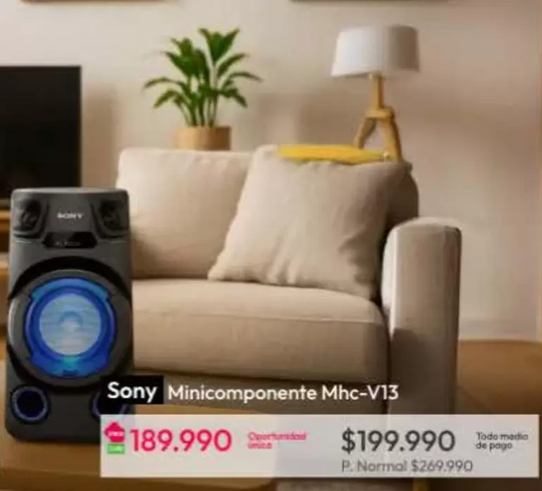 SONY - Minicomponente Mhc-v13