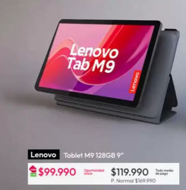 Lenovo - Tablet M9 128gb 9