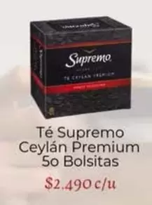 Ceylán - Té Supremo Premium