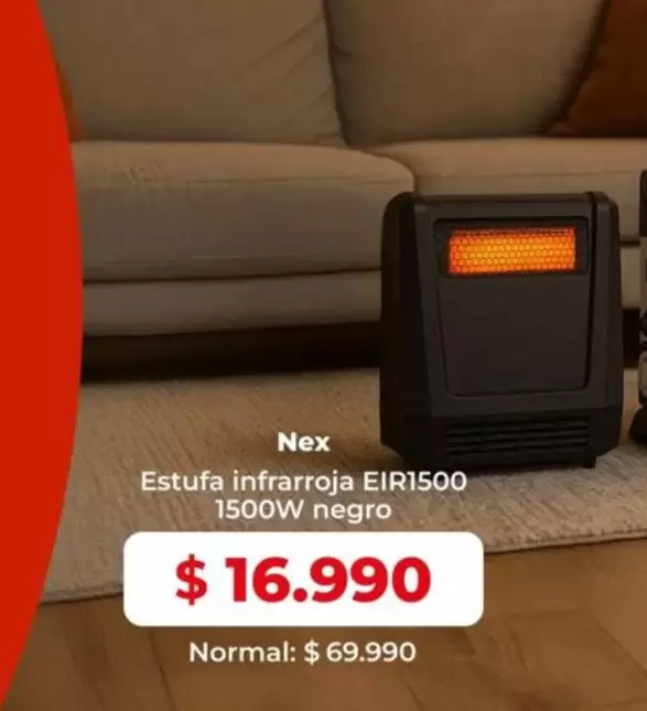 Nex - Estufa Infrarroja Eir1500
