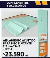 Aislamiento Acústico Para Piso Flotante