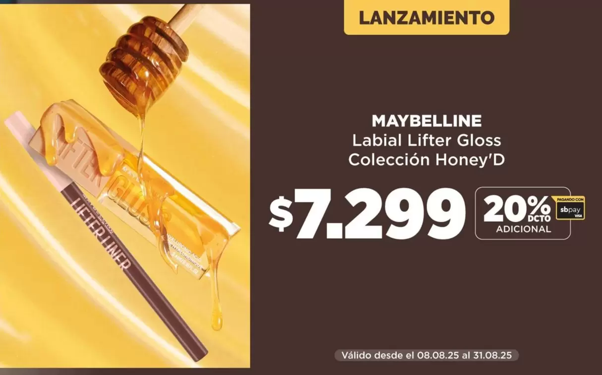 Maybelline - Labia Lifer Gloss Coleccion Honey'd