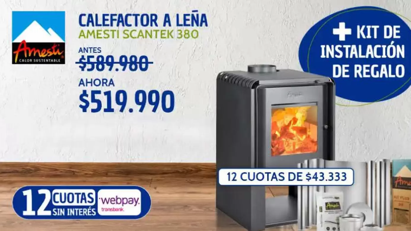 Amesti - Calefactor A Leña