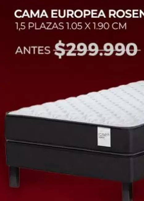 Rosen - Cama Europea