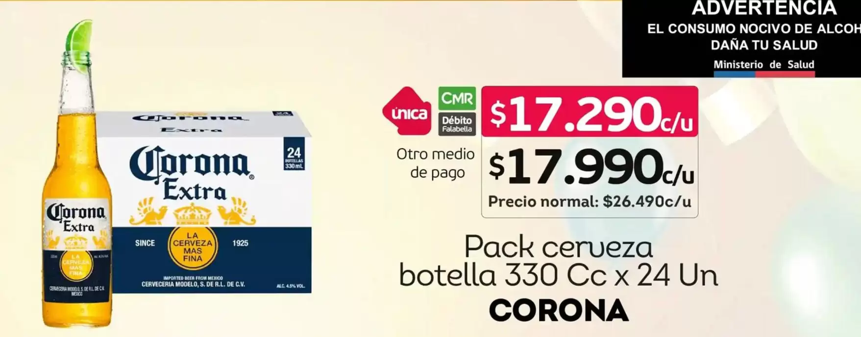 Corona - Pack Cerveza Botella
