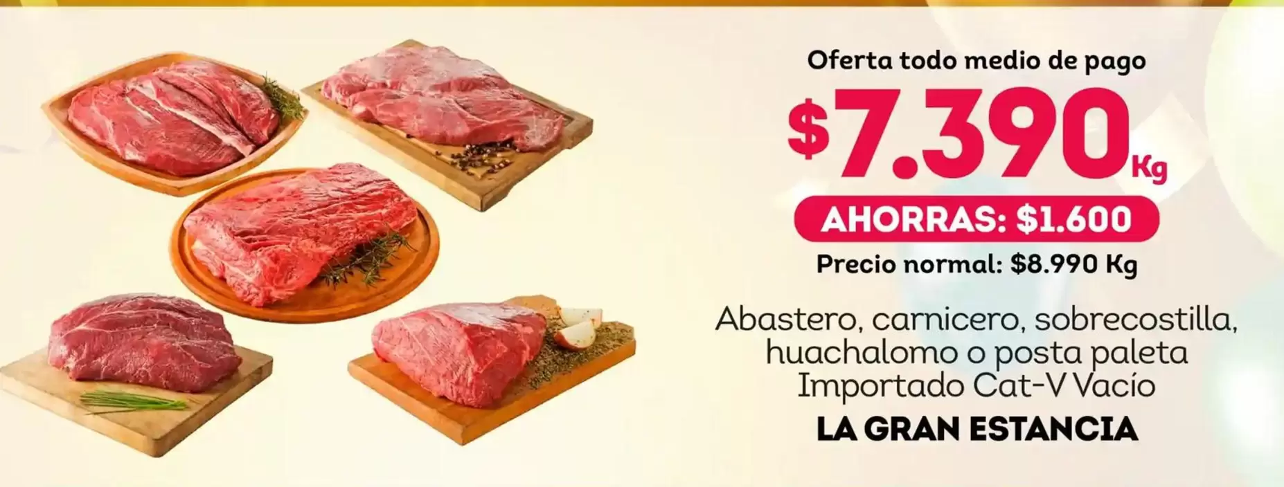 Abasteron, Carnicero Sobrecostilla, Huachalmomomo O Posta Paleta